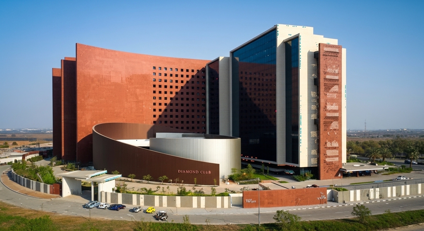 Surat Diamond Bourse building exterior